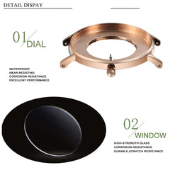 Gold Ladies Luxury Wrist Watch